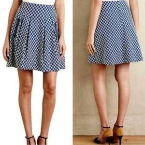 Anthropologie Maeve Fourth Street Swing Skirt